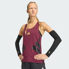 Camiseta Regata Adizero F Sgl W adidas Feminino - Foto 5