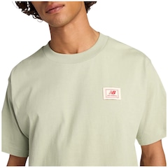 Camiseta New Balance Woven Label Masculina - Foto 3