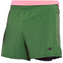 Bermuda New Balance Sport Essentials 2 em 1 Masculino - Foto 1