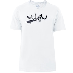 Camiseta Impaired Logo DNA Quiksilver Masculina - Foto 1