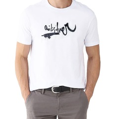 Camiseta Impaired Logo DNA Quiksilver Masculina - Foto 3