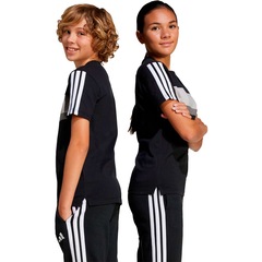 Camiseta 3 listras Essential Infantil - Foto 4