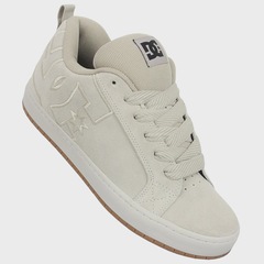 Tênis Shoes New Court Graffik SE Pelican Gum DC Masculino - Foto 3