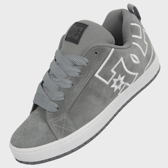 Tênis Shoes New Court Graffik SE Grey DC Masculino - Foto 4