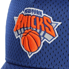 Boné Aba Curva New Era 9Forty New York Knicks NBA Unissex - Foto 7