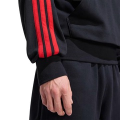 Moletom Flamengo CRF adidas Masculino - Foto 4