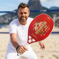 Raquete Beach Tennis Compass Inter Colorado - Foto 4