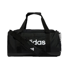 Mala Duffel Pequena Linear adidas Unissex - Foto 1