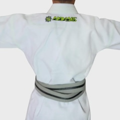 Kimono Jiu Jitsu Shiroi Wolf Jr Infantil - Foto 4