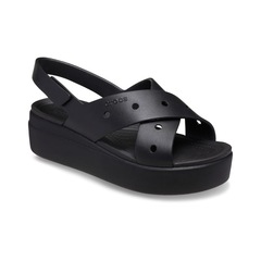 Sandália Unissex Crocs Brooklyn 4U Cross Strap Sandal - Foto 2