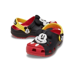 Sandália Crocs Mickey Mouse Classic Clog T Multi Infantil - Foto 4