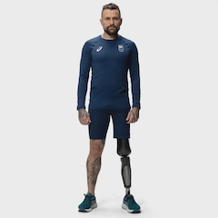 Camiseta de Compressão ASICS CPB Oficial Masculino - Foto 1