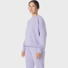 Blusão ASICS Nagino Refined Testure Sweat Top Feminino - Foto 2