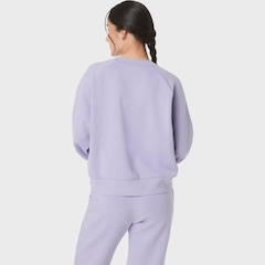 Blusão ASICS Nagino Refined Testure Sweat Top Feminino - Foto 3