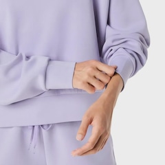Blusão ASICS Nagino Refined Testure Sweat Top Feminino - Foto 5