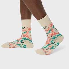 Meia ASICS Cano Médio Nimbus Crew Unissex - Foto 5