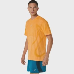 Camiseta ASICS Road Seamless Masculino - Foto 2