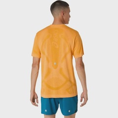 Camiseta ASICS Road Seamless Masculino - Foto 3