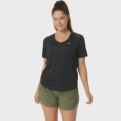 Camiseta ASICS Road Gola V Feminino - Foto 1