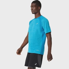 Camiseta ASICS Road SS Top Masculina - Foto 2