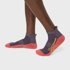 Meia ASICS Cano Curto Cushion Single Tab Unissex - Foto 5