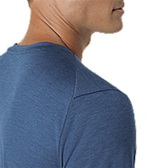 Camiseta ASICS Manga Curta Com Textura Refinada Masculina - Foto 3