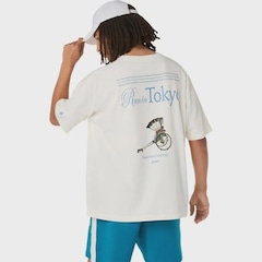 Camiseta ASICS Heritage Algodão Pesado Run City Masculina - Foto 3