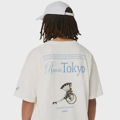 Camiseta ASICS Heritage Algodão Pesado Run City Masculina - Foto 6