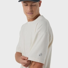Camiseta ASICSTrack Club Heritage Relaxed Tee Masculino - Foto 5