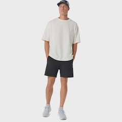 Camiseta ASICSTrack Club Heritage Relaxed Tee Masculino - Foto 7