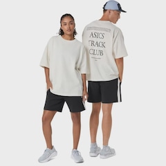 Camiseta ASICSTrack Club Heritage Relaxed Tee Masculino - Foto 9