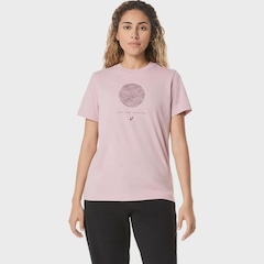 Camiseta ASICS Seasonal Graphic Tee Feminino - Foto 1