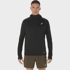 Blusão ASICS Road Winter Hoodie Masculino - Foto 1