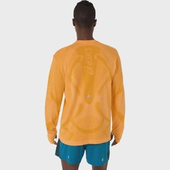 Camiseta ASICS Manga Longa Road Seamless Masculino - Foto 3