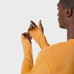 Camiseta ASICS Manga Longa Road Seamless Masculino - Foto 7