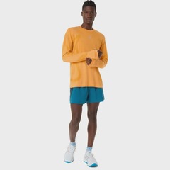 Camiseta ASICS Manga Longa Road Seamless Masculino - Foto 8