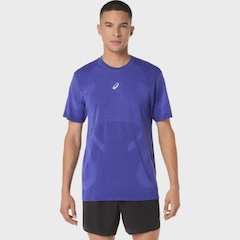 Camiseta ASICS Road Seamless Masculino - Foto 1