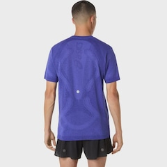 Camiseta ASICS Road Seamless Masculino - Foto 3