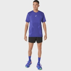 Camiseta ASICS Road Seamless Masculino - Foto 8