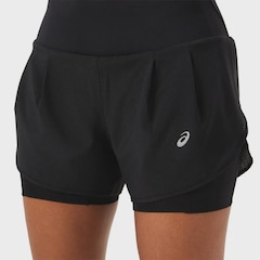 Shorts ASICS Road 2-N-1 3.5In Feminino - Foto 4