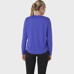 Camiseta ASICS Manga Longa Silver Feminino - Foto 3