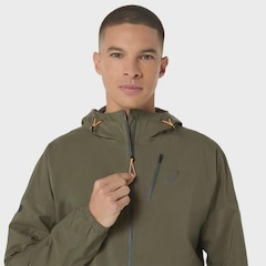 Jaqueta ASICS Impermeável Fujitrail Elite Masculino - Foto 4