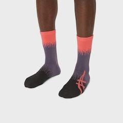 Meia ASICS Light Mesh Crew  Cano Alto Unissex - Foto 4