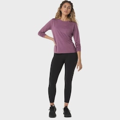 Camiseta Manga Longa ASICS Refined Texture Feminino - Foto 7