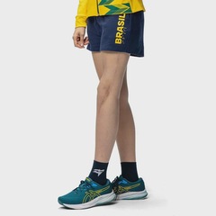 Bermuda Moletom ASICS CPB Oficial Feminino - Foto 3