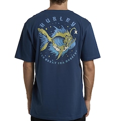 Camiseta Hurley Sea Monster Masculina - Foto 2
