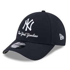 Boné Unissex New Era 9FORTY New York Yankees MLB Logo Stack - Foto 1