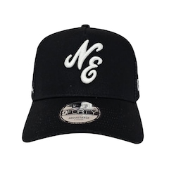 Boné Unissex New Era 9FORTY A-Frame Trucker Snapback Branded Aba Curva - Foto 2