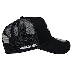 Boné Unissex New Era 9FORTY A-Frame Trucker Snapback Branded Aba Curva - Foto 4