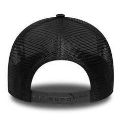 Boné Unissex New Era 9FORTY A-Frame Trucker Snapback Branded Aba Curva - Foto 5